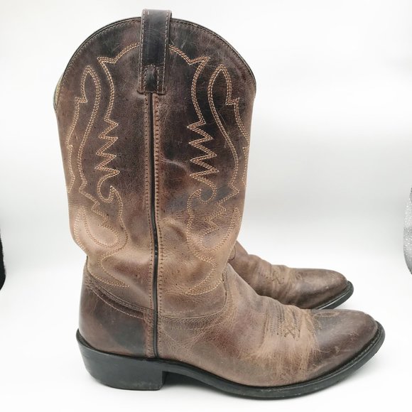 SMOKY MOUNTAIN Denver Western Embroidered Cowboy Boots Mens 10 - Picture 3 of 8